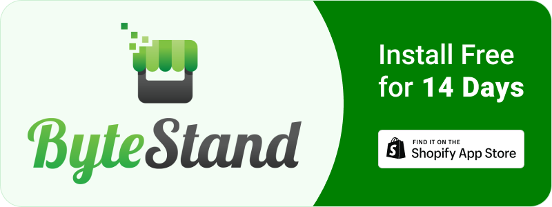 bytestand shopify MCF shipping solutions